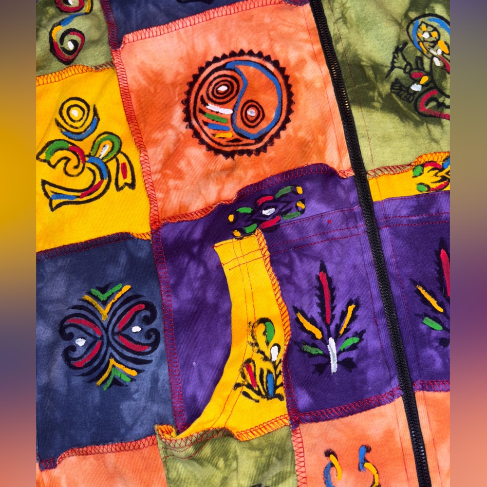 Rising International Multicolor Patchwork Art To … - image 5